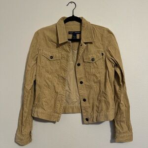 Vintage Abercrombie & Fitch Beige Corduroy Jacket